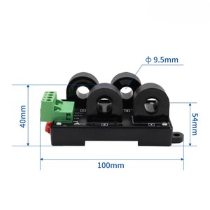 Industriële Wisselstroomdetectiemodule Voor Auto 'S Gebruiken Enkele/3-fase Opties 0-200a Ingangsoverspanningsbeveiliging Modbus Rtu - Product Image 5