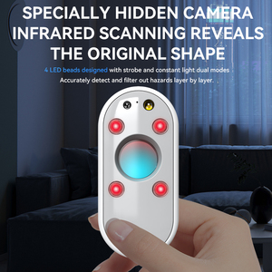 Công cụ tìm <span class=keywords><strong>Camera</strong></span> gián điệp nhỏ gọn với phát hiện chuyển động và cảnh báo rung | Tích hợp báo động - Product Image 5