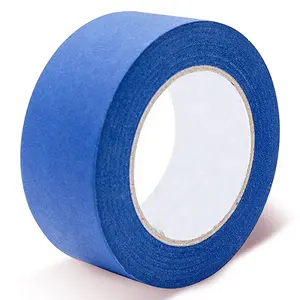 Wholesale High Temperature Automotive Car Painting Masking Paper Adhesive Tape 244