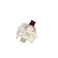 Interrupteur tactile GATERON G Pro 3 broches 5 broches Marron RGB pré-lubrifié 12V, échange à chaud, personnalisable pour clavier mécanique de jeu