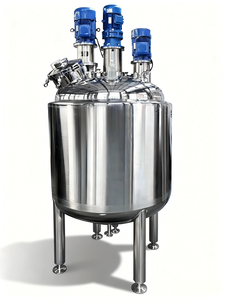 Recipiente Emulsionador con Chaqueta y Circulación de Agua para un Procesamiento de Calentamiento Suave, Tanque Emulsionador - Product Image 6