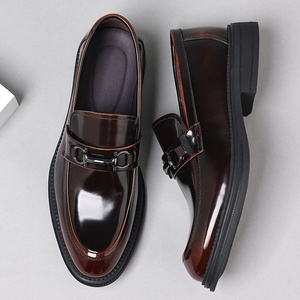 Chaussures de mariage d'automne de haute qualité, confortables, en cuir souple, faites à la main, de style italien, luxueuses, formelles, à bout pointu - Product Image 2