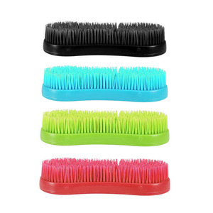 Intrepid International Magic Brush <span class=keywords><strong>Grooming</strong></span> Genie Masaje de limpieza para el cuidado de caballos Cepillo de limpieza Cepillo de baño - Product Image 3