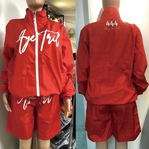 Custom Brand Logo Men Jacket Shorts <strong>Sweat</strong> Suit Summer <strong>Set</strong> Windbreaker Clothing Outfits Shorts <strong>Set</strong> Two Piece Men's Tracksuit <strong>Sets</strong> - Product Image 6