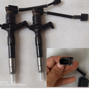 หัวฉีดน้ำมันเชื้อเพลิง Reman 23670-30170 23670-39445 295900-0190 295900-0240สำหรับ Toyota Dyna HIACE HILUX Land Cruiser <span class=keywords><strong>3</strong></span>.0d 1KD-FTV D4D - Product Image 3