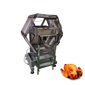 Shineho girarrosto commerciale griglia per pollo griglia per barbecue girarrosto per pollo macchina per griglia per pollo rotante con CE