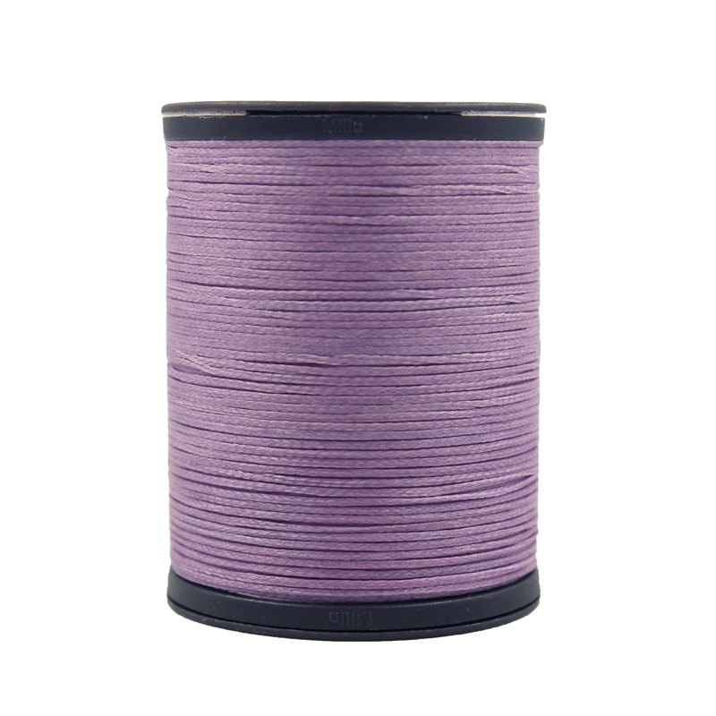 Плетеная плоская высокопрочная вощеная нить из полиэстера, 1,0 мм