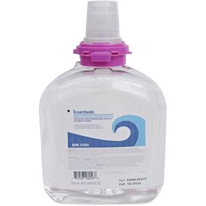 Boardwalk 1200 mL Touch-Free <b>Foam</b> Soap Dispenser Green Certified 6 In. X 4.05 In. X 10.58 In. <b>Model</b> 4220042400-BNDL - Product Image 6