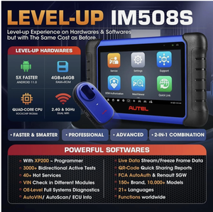 เครื่องมือ<span class=keywords><strong>โปรแกรม</strong></span>กุญแจขั้นสูง Autel MaxiIM IM508S ราคาดีที่สุด พร้อม XP400 Pro, G-BOX3 และ APB112 - Product Image 3