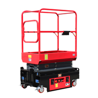 CE-Zertifizierter Selbstfahrender Mini-Lift 3m 240kg für Einkaufszentrum-Dekoration OEM Verfügbar