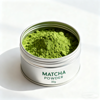 Poudre de matcha biologique en marque privée OEM, poudre pure, poudre de matcha de qualité supérieure, boîte de 30 g