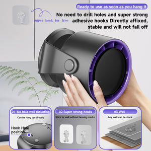 Mini ventilateur portable rechargeable de type bureau, ventilateur de circulation d'air intelligent avec minuterie, électrique, multi-vitesses, grand ventilateur de refroidissement à fort flux d'air - Product Image 6