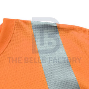Qualité supérieure Respirant À Manches Courtes Réfléchissant Sécurité Vêtements De Travail T-Shirt Options Personnalisées Anti-Statique Spandex Matériel CE - Product Image 3