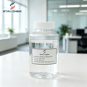 Polydimethylsiloxane terminé en silanol de haute qualité PDMS 2000CST au <span class=keywords><strong>meilleur</strong></span> prix, pureté 99%, Star Chem CAS 70131-67-8 - Product Image 2