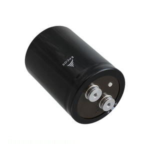 Condensador Original CAP ALUM 5600UF 20% 350V SCREW B43458A4568M003 para Montaje en Chasis 5600 uF - Product Image 1