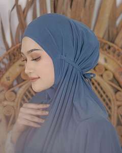 Abito musulmano Prayerset sciarpa da preghiera personalizzata Hijab Telekung Khimar modestia - Product Image 1