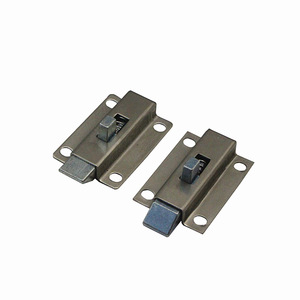 Hfy52 50 Stainless Steel <b>Spring</b> Plug Lock For Cabinet <b>Doors</b> Modern Simple Design Polished Surface - Product Image 3