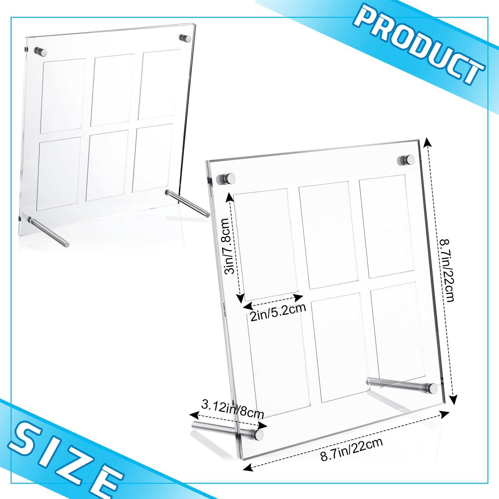 Transparent 2pcs