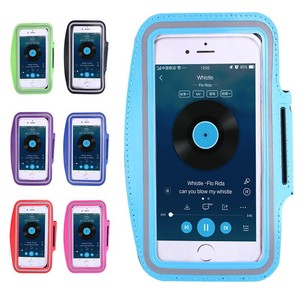 Support de téléphone portable universel MILE pour la course, étanche, réfléchissant, réglable, en cuir PU, pour la plongée, avec LED, pour <span class=keywords><strong>le</strong></span> sport et <span class=keywords><strong>le</strong></span> fitness - Product Image 2