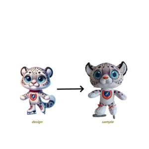 Peluche Personalizado OEM ODM, Muñeco Personalizado, Juguetes de Peluche, Peluche de Tigre Suave - Product Image 1