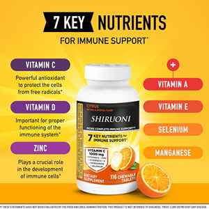 Bulk OEM/ODM <strong>Vitamin</strong> <strong>C</strong> 500mg Orange Flavour Chewable Tablets Promote Immune System Support Pills Dietary Supplement - Product Image 6