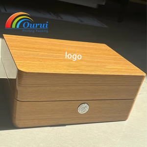 Factory Price OEM Custom Logo Pine Wood Single <b>Watch</b> Box Custom Logo Wooden <b>Watch</b> <b>Case</b> Gift Packaging Display Box - Product Image 4
