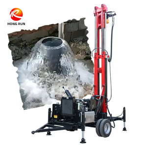 Tiêu thụ nhiên liệu thấp nhỏ gọn 78hp loại bánh xe Giàn Khoan giếng nước hoàn toàn tự động Giàn Khoan giếng nước - Product Image 2