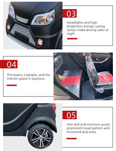 Scooter Elettrico Portatile da Mobilità CEE Microcar, Mini Auto Elettrica Cinese Senza Patente di Guida - Product Image 6