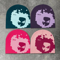 Fabricant de bonnets personnalisés OEM, bonnet 100% acrylique, bonnet chaud, bonnet tricoté pour l'hiver, pour femmes et hommes