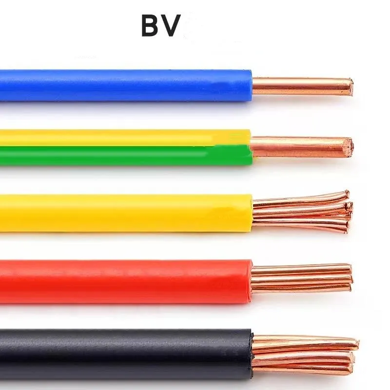 BV Solid Copper Electrical Cable single core pvc insulated copper House Wiring Electrical Cable
