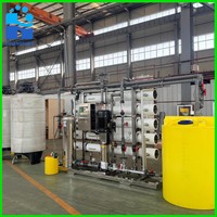 Système d'osmose inverse 10000L, machine à eau en sachet, purificateur d'eau automatique PLC pour projet industriel, machine à eau pure