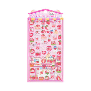 Pegatina 3D en relieve Yuxian, dulce y adorable estilo caramelo para fiestas, DIY, funda de teléfono móvil, juguete musical de mano con sonido. - Product Image 5