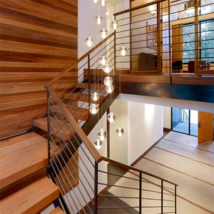 DAIYA — escaliers LED droite, personnalisé, Design d'intérieur moderne, escaliers - Product Image 4