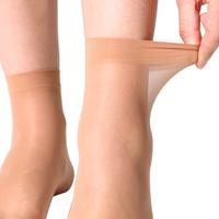 Chaussettes en nylon transparent