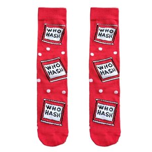 <span class=keywords><strong>Calcetines</strong></span> de Algodón con Diseño de Dibujos Animados, Novedad, Venta Caliente, <span class=keywords><strong>Calcetines</strong></span> Divertidos y Originales de Películas y Anime para Navidad - Product Image 2