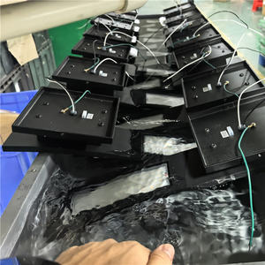 알루미늄 합금 IP65 방수 야외 벽등 <span class=keywords><strong>LED</strong></span> 외부 조명 (파티오, 마당, 진입로, 통로용) 5CCT 색상 - Product Image 4