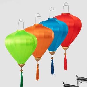 <span class=keywords><strong>Lanterne</strong></span> artisanale en bambou de soie <span class=keywords><strong>orientale</strong></span> vietnamienne colorée en plein air imperméable à l'eau lampe en tissu de soie <span class=keywords><strong>lanterne</strong></span> suspendue pour la décoration - Product Image 1