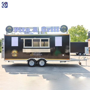 CAMPTRL Nouvelle remorque alimentaire avec cuisine complète, camion de restauration rapide pour hot-dogs, chariot à glaces, chariot de concession, chariot de restauration rapide de rue - Product Image 2