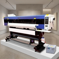 Imprimante UV Rouleau-à-Rouleau 1,8 m I3200-U1 à Quatre Têtes pour Bannières Publicitaires en Vinyle et PVC
