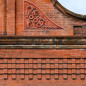 Azulejo de <span class=keywords><strong>ladrillo</strong></span> <span class=keywords><strong>perforado</strong></span> decorativo de terracota de arcilla <span class=keywords><strong>Precio</strong></span> de bloque de Brisa de pared exterior - Product Image 3