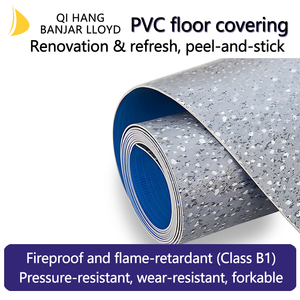 Alfombra Moderna para Cocina y Baño, Rollo de PVC con Textura de Madera, Impermeable, Autoadhesiva, para Decoración de Interiores - Product Image 2