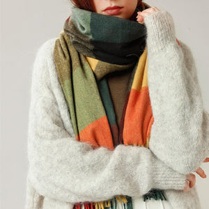 Hot-Selling <b>Wool</b> <b>Scarf</b> Ladies Winter Cashmere Shawl Latest Ethnic <b>Scarves</b> & Shawls Muslim Women Shawl <b>Scarf</b> - Product Image 3