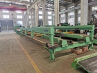 Bobine d'acier automatique de prix usine coupée à la ligne de machine de longueur avec le contrôle de PLC largeur de coupe élevée de la sécurité 800-1800mm