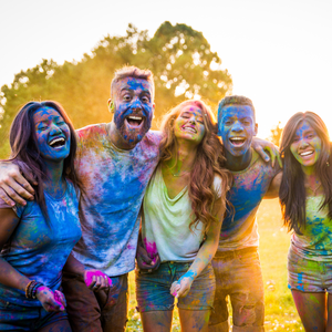 Poudres colorées Holi biodégradables non toxiques en sachets |   <span class=keywords><strong>Kit</strong></span> de poudre TNT pour révélation du sexe des bébés et événements de révélation du sexe - Product Image 6