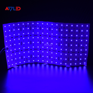 Panel LED Flexible RGBW de 24V CC, 45W, 324 LED, Lámina LED Flexible para Vitrinas, Módulo de Iluminación Auxiliar, CE RoHS - Product Image 4