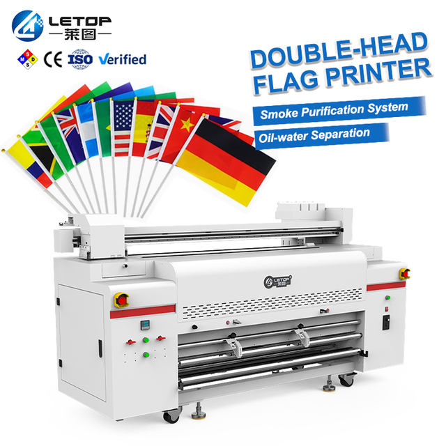 LETOP Factory 1.3M Plotter Print Digital Inkjet Printer Flag Printing Machine Printer Making Business Ideas Industrial Machine