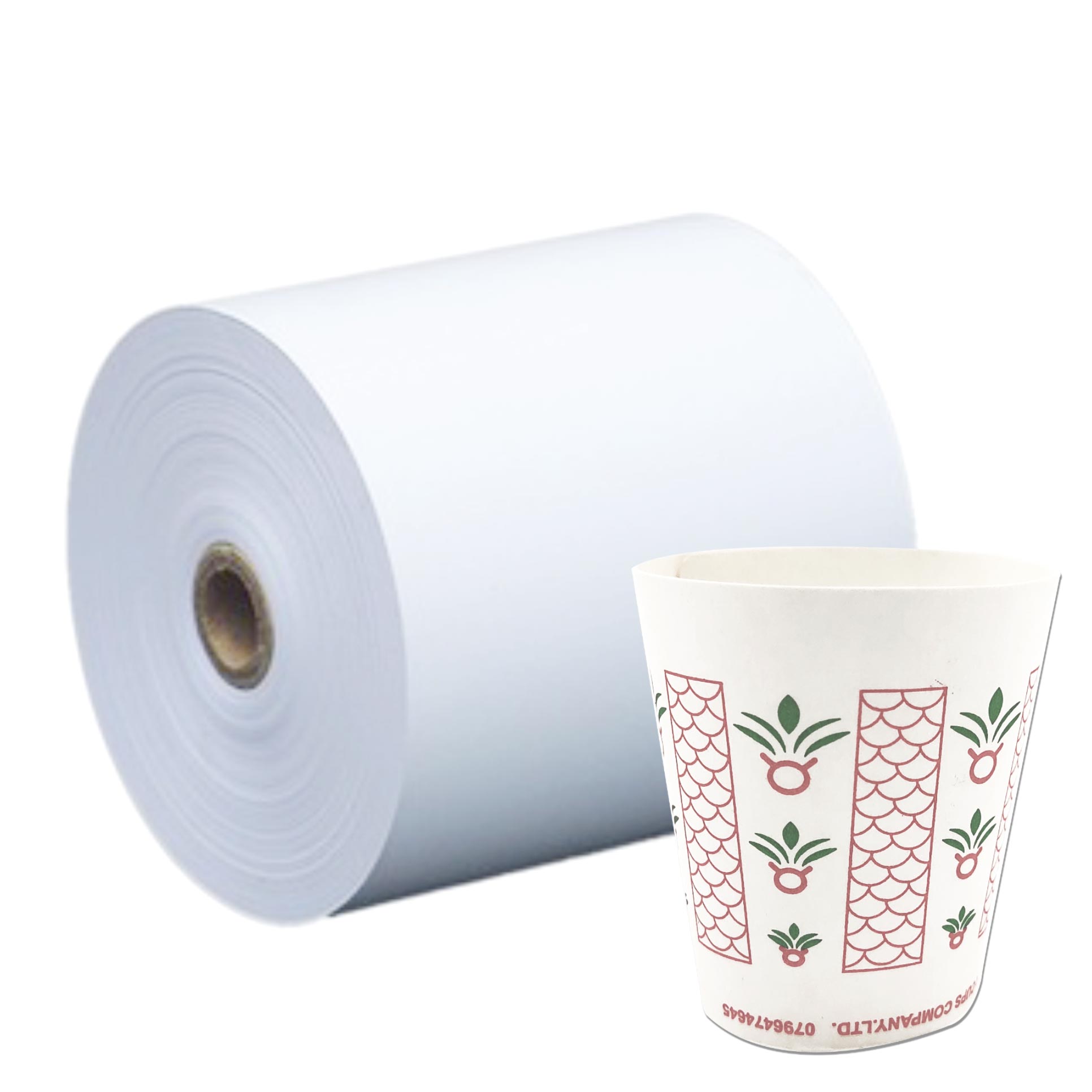 Factory Price Single-Sided PE Coated Cardboard Craft Paper Cup Roll Food Grade Offset Paper for Coffee Tea Beer Beverage Use