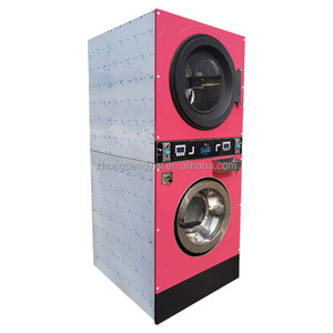 Commercial Electric Laundry Equipment <b>Top</b> <b>Load</b> Washing Machines Dryers Coin Operated Stainless Steel Wholesale - Product Image 3