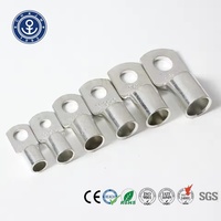Cosses à sertir en cuivre SC avec placage étain, plusieurs modèles et connecteurs de câbles, cosses de type AWG pour fils