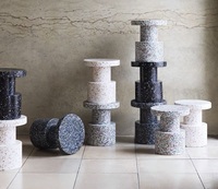 La couleur grise décontractée de mode de taille réglable à la maison peut changer la couleur de la petite table faite sur commande